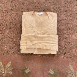 Madewell Woodside Pullover camel Sweater